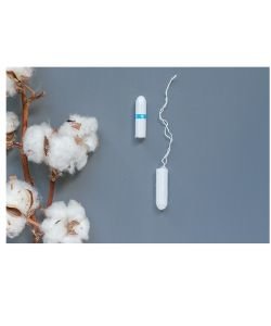 Tampons sans applicateur super BIO, 20 pièces